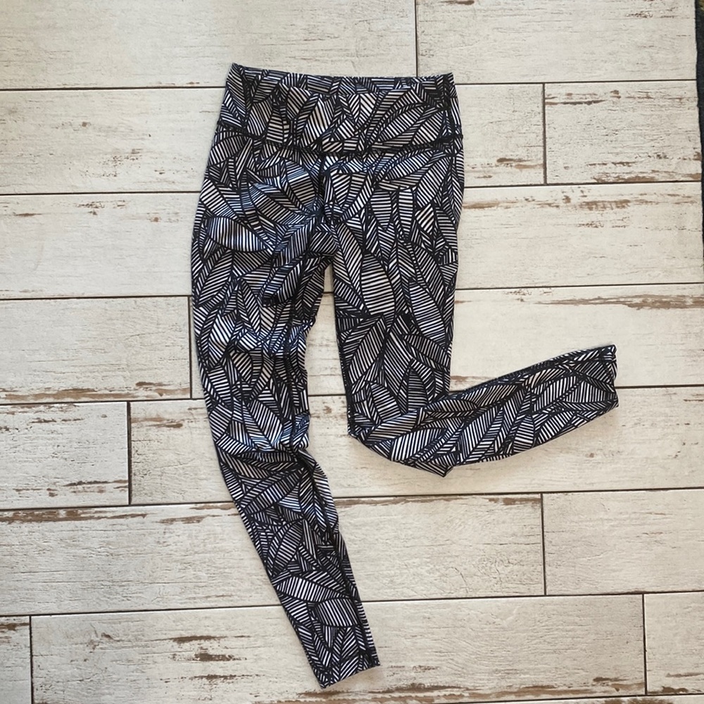 LuluLemon Banana Leaf Leggings